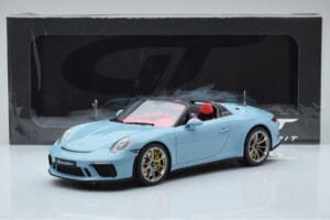 Porsche 911 991.2 Speedster Meissen Blue GT Spirit 1:18 GT408 Resin - image 6 of 6