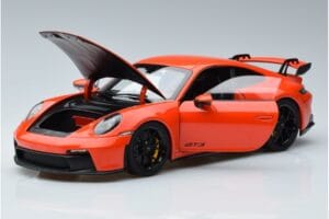 Porsche 911 992 GT3 Orange Norev 1:18 187300 Diecast - image 2 of 7