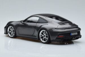 Porsche 911 992 GT3 Touring Package Gray Norev 1:18 187305 Diecast - image 6 of 7