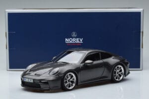 Porsche 911 992 GT3 Touring Package Gray Norev 1:18 187305 Diecast - image 7 of 7