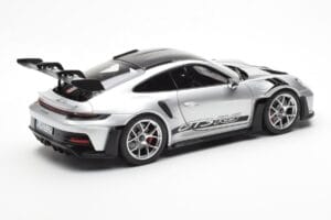 Porsche 911 992 GT3 Weissach Pack GT Silver Metallic Norev 1:18 187366 Diecast - image 3 of 8