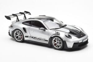 Porsche 911 992 GT3 Weissach Pack GT Silver Metallic Norev 1:18 187366 Diecast - image 6 of 8