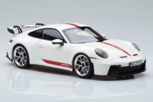 Porsche 911 992 GT3 White Norev 1:18 187306 Diecast - image 5 of 7
