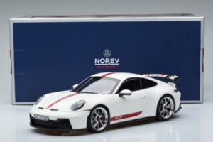 Porsche 911 992 GT3 White Norev 1:18 187306 Diecast - image 7 of 7