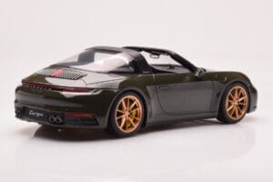 Porsche 911 992 Targa 4S Olive Green GT Spirit 1:18 GT438 Resin - image 2 of 6
