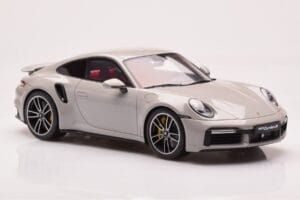 Porsche 911 992 Turbo S Crayon Grey GT Spirit 1:18 GT431 Resin - image 4 of 6