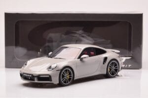 Porsche 911 992 Turbo S Crayon Grey GT Spirit 1:18 GT431 Resin - image 6 of 6