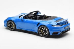Porsche 911 992 Turbo S Shark Blue GT Spirit 1:18 GT441 Resin - image 5 of 6