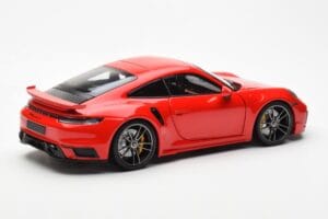 Porsche 911 992 Turbo S Sport Design Red Minichamps 1:18 113069078 Diecast - image 3 of 8