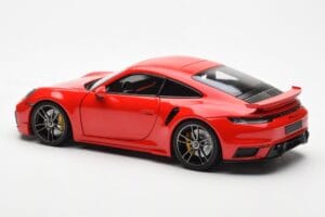 Porsche 911 992 Turbo S Sport Design Red Minichamps 1:18 113069078 Diecast - image 7 of 8
