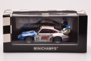 Porsche 911 993 GT2 #65 Roock Racing 24 Hours of Le Mans 1998 Minichamps 1:43 430986765 Diecast - image 4 of 4