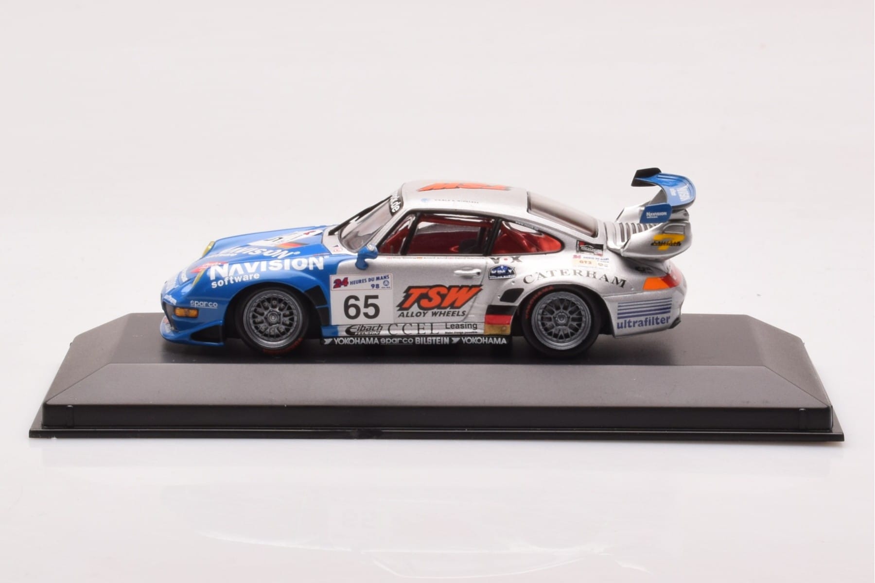 【レア】MINICHAMPS ポルシェ993 GT2 レーシング Porsche 911 993 GT2 #65 Roock Racing 24 Hours of Le Mans 1998