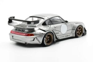 Porsche 911 993 RWB Silver Phantom Asia Edition GT Spirit 1:18 CLDC017 Resin - image 2 of 6