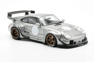 Porsche 911 993 RWB Silver Phantom Asia Edition GT Spirit 1:18 CLDC017 Resin - image 4 of 6