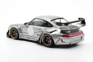 Porsche 911 993 RWB Silver Phantom Asia Edition GT Spirit 1:18 CLDC017 Resin - image 5 of 6