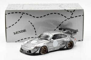 Porsche 911 993 RWB Silver Phantom Asia Edition GT Spirit 1:18 CLDC017 Resin - image 6 of 6