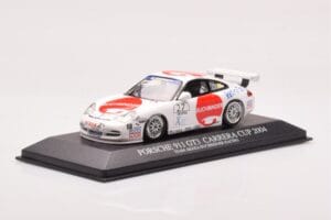 Porsche 911 996 GT3 Cup Team Araxa Buchbinder Racing #27 Landen Porsche Carrera Cup 2004 Minichamps 1:43 400046227 Diecast - image 2 of 4