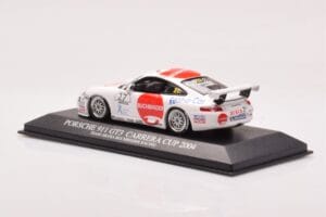 Porsche 911 996 GT3 Cup Team Araxa Buchbinder Racing #27 Landen Porsche Carrera Cup 2004 Minichamps 1:43 400046227 Diecast - image 3 of 4