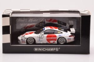 Porsche 911 996 GT3 Cup Team Araxa Buchbinder Racing #27 Landen Porsche Carrera Cup 2004 Minichamps 1:43 400046227 Diecast - image 4 of 4