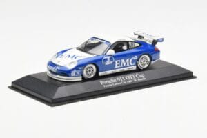 Porsche 911 996 GT3 Cup EMC2 #3 W. Henzler Porsche Carrera Cup 2004 Minichamps 1:43 400046203 Diecast - image 2 of 3
