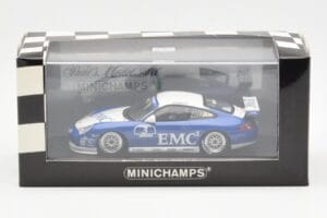 Porsche 911 996 GT3 Cup EMC2 #3 W. Henzler Porsche Carrera Cup 2004 Minichamps 1:43 400046203 Diecast - image 3 of 3