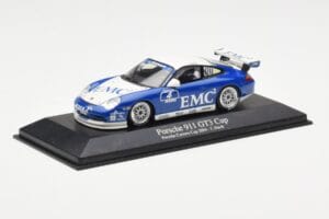 Porsche 911 996 GT3 Cup EMC2 #4 Hardt Porsche Carrera Cup 2004 Minichamps 1:43 400046204 Diecast - image 2 of 4