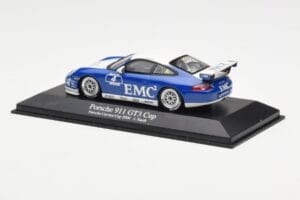 Porsche 911 996 GT3 Cup EMC2 #4 Hardt Porsche Carrera Cup 2004 Minichamps 1:43 400046204 Diecast - image 3 of 4