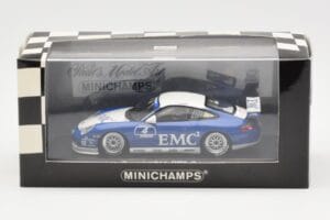 Porsche 911 996 GT3 Cup EMC2 #4 Hardt Porsche Carrera Cup 2004 Minichamps 1:43 400046204 Diecast - image 4 of 4
