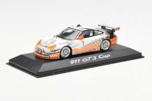Porsche 911 996 GT3 Cup #1 Mobil 1 VIP Car Minichamps 1:43 WAP02012115 Diecast - image 2 of 4