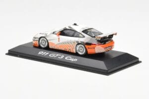 Porsche 911 996 GT3 Cup #1 Mobil 1 VIP Car Minichamps 1:43 WAP02012115 Diecast - image 3 of 4