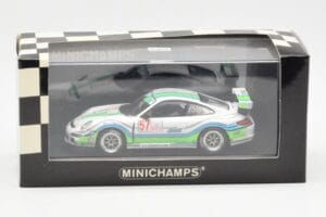 Porsche 911 996 GT3 Cup #57 M. Snow IMSA GT3 Challenge 2008 Minichamps 1:43 400086757 Diecast - image 4 of 4