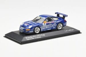 Porsche 911 996 GT3 Cup Team Morellato #16 O. Maximin Porsche Supercup 2006 Minichamps 1:43 400066416 Diecast - image 2 of 4