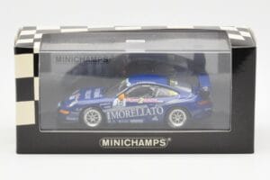Porsche 911 996 GT3 Cup Team Morellato #16 O. Maximin Porsche Supercup 2006 Minichamps 1:43 400066416 Diecast - image 4 of 4