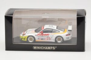 Porsche 911 996 GT3 RS McKenna #23 T. Bernhard / J. Bergmeister / M. Maassen 12 Hours of Sebring 2004 Minichamps 1:43 4000464 - image 4 of 4