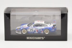 Porsche 911 996 GT3 RS #75 Khan / Sugden / Smith 24 Hours of Le Mans 2004 Minichamps 1:43 400046975 Diecast - image 4 of 4