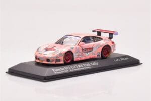 Porsche 911 996 GT3 RS Pink Sally #45 Petty / Jeanette Phoenix 250 2004 Minichamps 1:43 400046945 Diecast - image 2 of 4
