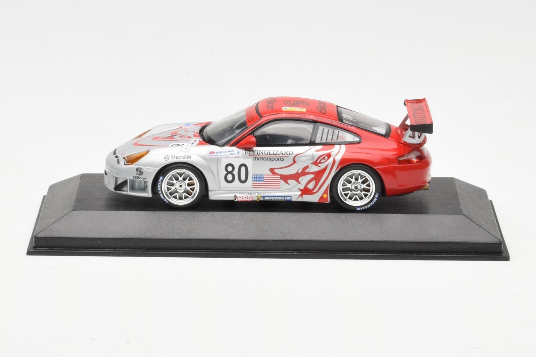 Minichamps Porsche 996 GT3 RSR 1:43 Flying Lizard 2005