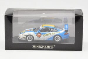 Porsche 911 997 GT3 Cup Child's Dream #13 M. Lee Carrera Cup Asia 2007 Minichamps 1:43 400076413 Diecast - image 4 of 4
