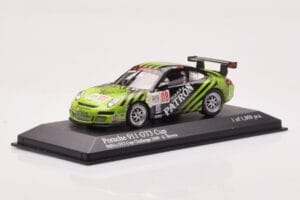 Porsche 911 997 GT3 Cup #8 E. Brown IMSA GT3 Challenge 2009 Minichamps 1:43 400096708 Diecast - image 2 of 4