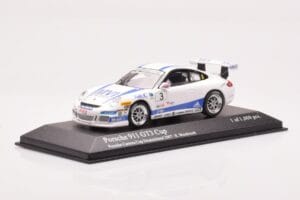 Porsche 911 997 GT3 Cup Porsche Carrera Cup #3 R. Westbrook 2007 Minichamps 1:43 400076483 Diecast - image 2 of 4