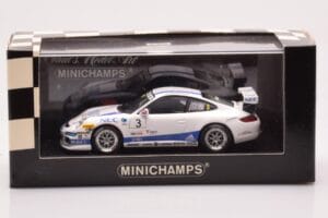 Porsche 911 997 GT3 Cup Porsche Carrera Cup #3 R. Westbrook 2007 Minichamps 1:43 400076483 Diecast - image 4 of 4