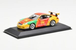 Porsche 911 997 GT3 Cup Visit Sri Lanka #6 D. Malagamuwa Carrera Cup Asia Macau 2007 Minichamps 1:43 400076406 Diecast - image 2 of 4