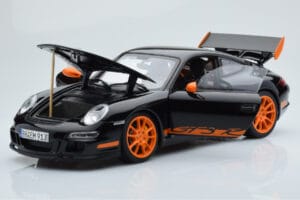 Porsche 911 997 GT3 RS Black AUTOart 1:18 WAP02112017 Diecast - image 2 of 8