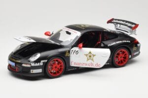 Porsche 911 997 GT3 RS #176 Team Ring Police VLN 2011 Norev 1:18 187570 Diecast - image 2 of 8
