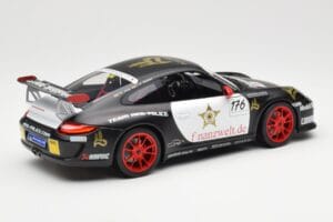 Porsche 911 997 GT3 RS #176 Team Ring Police VLN 2011 Norev 1:18 187570 Diecast - image 3 of 8
