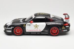 Porsche 911 997 GT3 RS #176 Team Ring Police VLN 2011 Norev 1:18 187570 Diecast - image 4 of 8