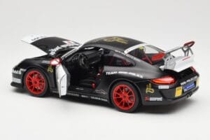 Porsche 911 997 GT3 RS #176 Team Ring Police VLN 2011 Norev 1:18 187570 Diecast - image 5 of 8