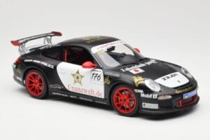 Porsche 911 997 GT3 RS #176 Team Ring Police VLN 2011 Norev 1:18 187570 Diecast - image 6 of 8