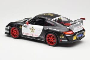 Porsche 911 997 GT3 RS #176 Team Ring Police VLN 2011 Norev 1:18 187570 Diecast - image 7 of 8