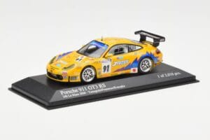 Porsche 911 997 GT3 RS T2M #91 Yamagishi / Fournoux / Konopka 24 Hours of Le Mans 2006 Minichamps 1:43 400066991 Diecast - image 2 of 4